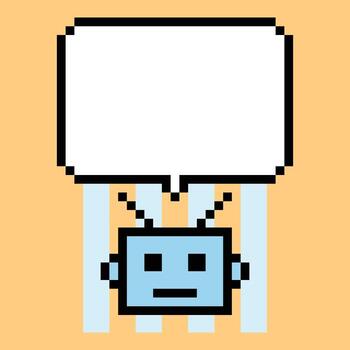 Character robot design robotic ai factory smart tech art decor brain. vector