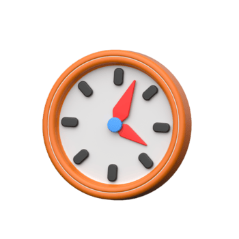 3d Uhr Symbol Darstellen Zeit, Alarm, und Planung Schnittstelle. png