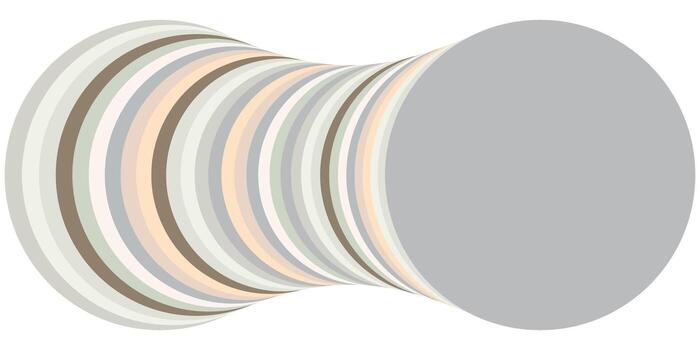 Abstract paper cut design with subtle color tones vector