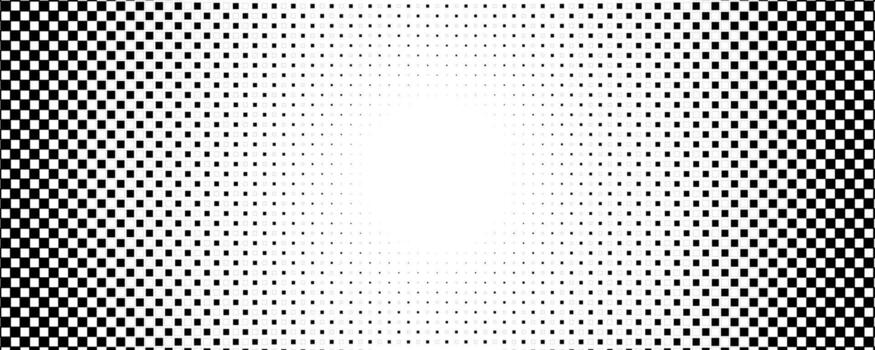Fintech Trading Background Pattern Texture, Pixel Square Checker Halftone With Central Copy Space, Modern Data BG Backdrop Wallpaper For Charts, Dashboards And Reports. Illustration. vector