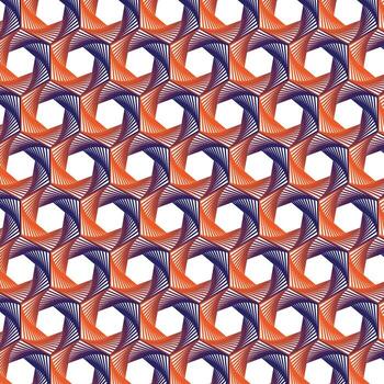 geométrico óptico espejismo modelo diseño vector