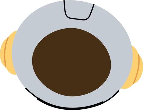 Astronaut Spacesuit Helmet vector