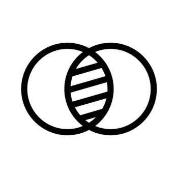 blend outline icon design good for web or mobile app vector