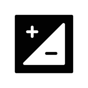 exposure solid icon design good for web or mobile app vector