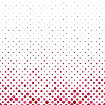 Red repeating abstract dot pattern background vector