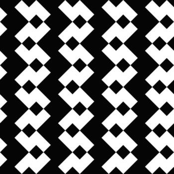 Random abstract diagonal black and white pattern background design vector