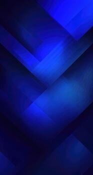 Abstract blue background with diagonal lines photo