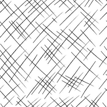 Hand-Drawn Crosshatch Sketch Pattern vector