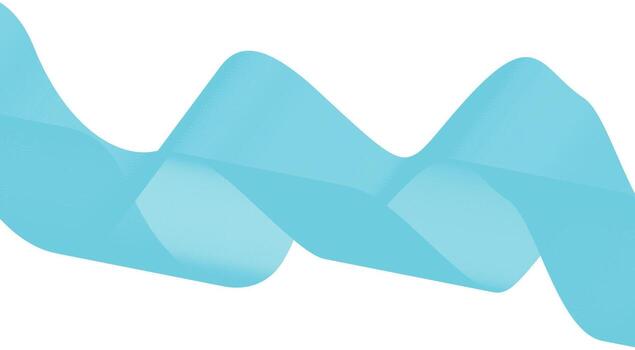 Blend Wavy Lines Cyan Curved Abstract Background Design Illustration vector