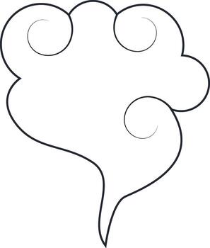 chino nubes ornamento con resumen modelo diseño. vector