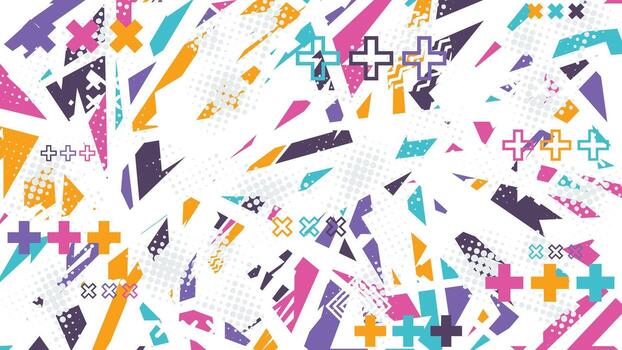 resumen antecedentes con vistoso geométrico formas vector