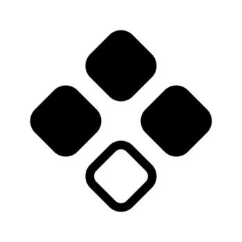 Illustration of Create Component Line Icon vector