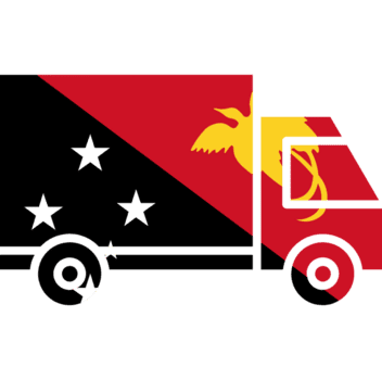 caminhão ícone do papua Novo bandeira da Guiné png