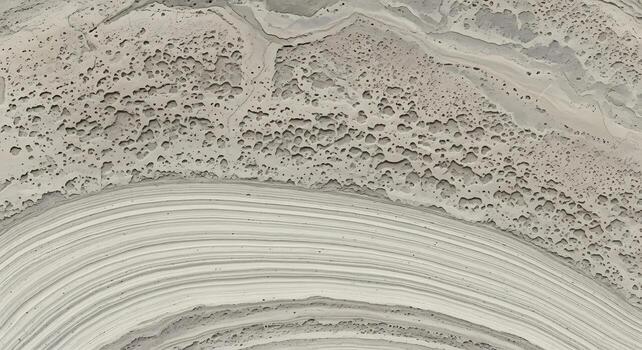 Abstract Background Textured Ceramic Surface with Layered Patterns and Bubbles photo