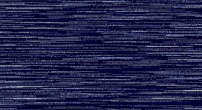 Abstract Data Stream Background Digital Code Flow and Network Connections on Dark Blue photo