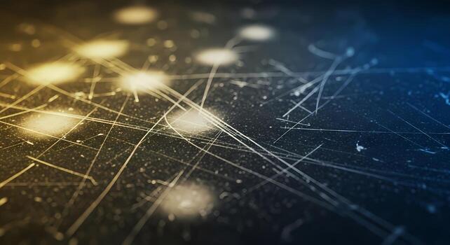 Abstract Network Connections and Data Flow Technology Background photo