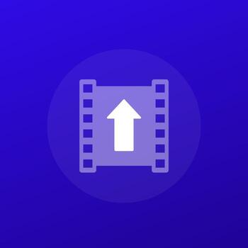 upload icon, transparent design vector