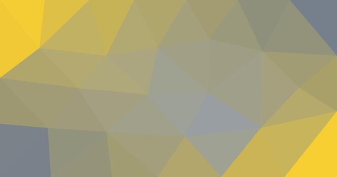 Low Polygon of yellow abstract modern multicolor background Texture Design vector