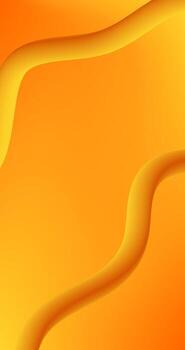 resumen naranja amarillo antecedentes con curva fluido tubo degradado diseño vector