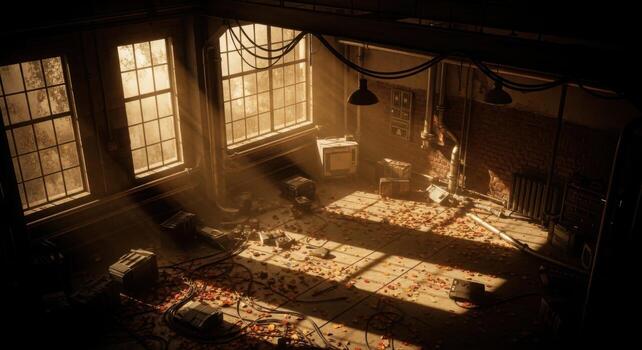 The dark room is shown in the game photo