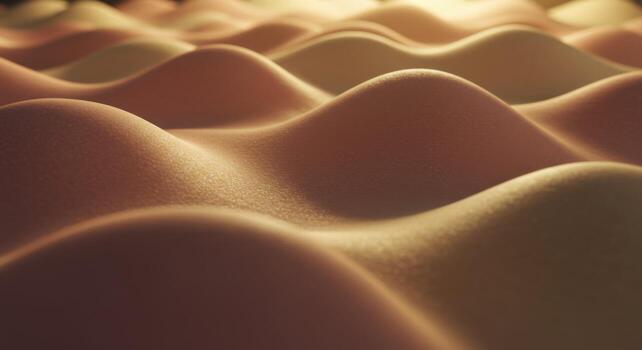 A close up of a bunch of wavy, pink and orange waves photo