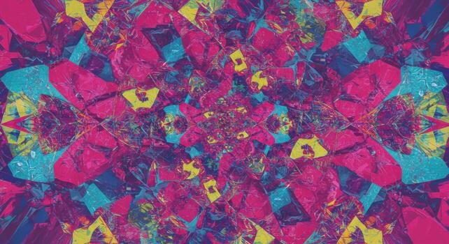 A colorful abstract background with many different shapes photo