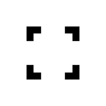 pulcro escanear sólido forma para seguridad y verificación sistema vector