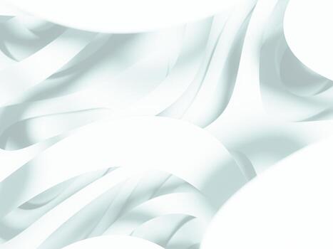 Light abstract white paper layers flowing with curves, creating a sense of smooth movement. photo
