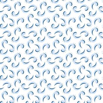 repitiendo antecedentes para playa, marina, y verano tema. sin costura modelo con un ola vector