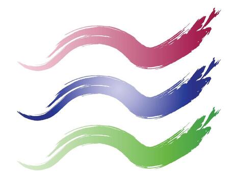 resumen diseño de decorativo degradado cepillo diseño vector