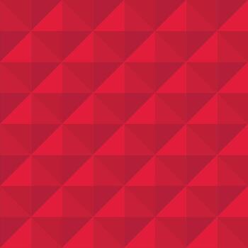 Geometric pattern in shades of red vector