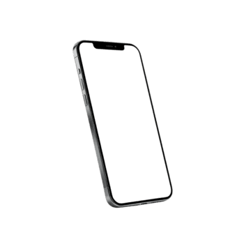 elegante moderno smartphone con vuoto schermo per App promozione, ui design modelli, o di risposta sito web Schermo con un' professionale e elegante toccare png