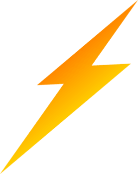 laranja amarelo parafuso elétrico trovão png