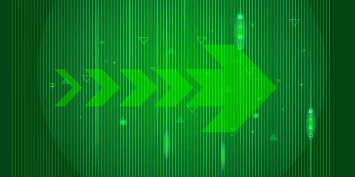 Dynamic Geometric Lines Modern Business Presentation vector