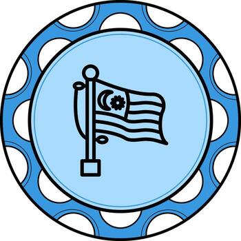 Flag Malaysia Dynamic Web Graphic Object vector