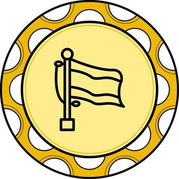 Flag Netherlands Balanced Creative Graphic Object vector