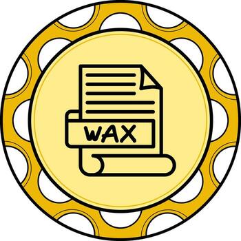 WAX Dynamic Creative Design Feature vector