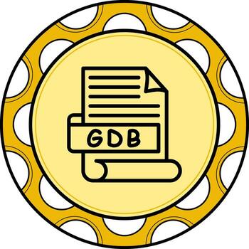 gdb elegante ui diseño diseño vector