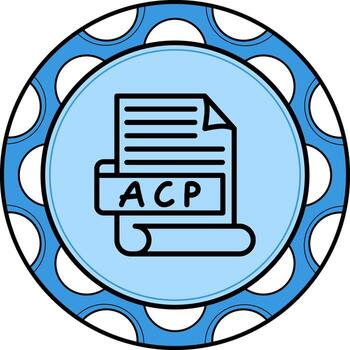 ACP Custom Flat Graphic Layout vector