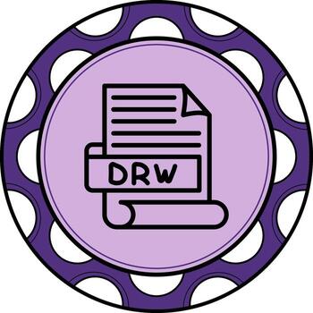 DRW Custom UI Art Layout vector