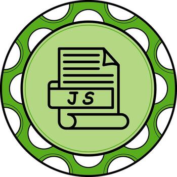 js innovador marca gráfico objeto vector