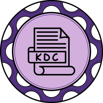 KDC Custom Modern Graphic Element vector
