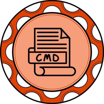 CMD High Quality Flat Object vector