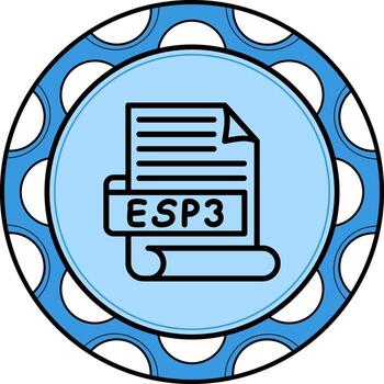 ESP3 Functional UI Design Asset vector