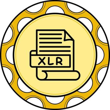 xlr funcional ui diseño activo vector