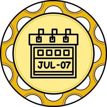 Seventh July Functional UI Design Asset vector