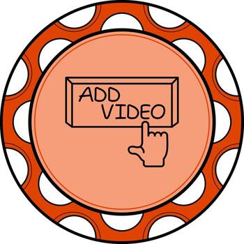 añadir dedo grifo botón prima creativo diseño elemento vector