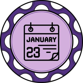 23 January Clean Design Object vector