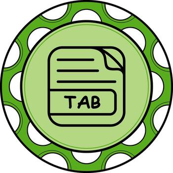 TAB File Premium Web Design Feature vector