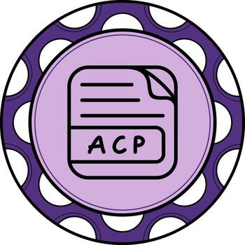 ACP File Sophisticated Branding Art Layout vector